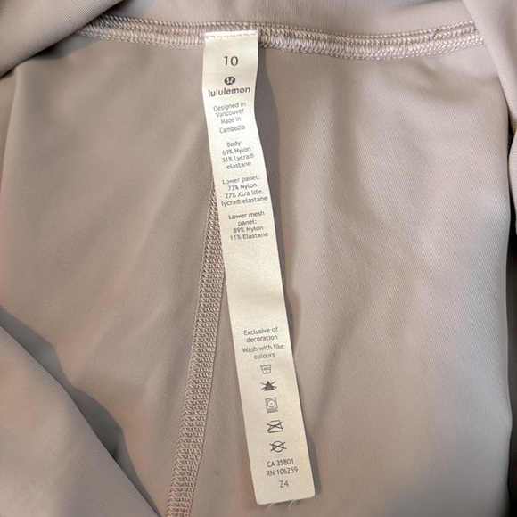 Lululemon Align High-Rise Pant 25" *Scallop - Picture 8 of 8